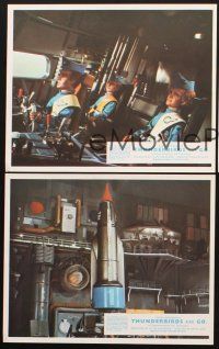 6z982 THUNDERBIRDS ARE GO 3 color English FOH LCs '66 marionette puppets, cool sci-fi images!