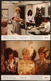 6z640 9 TO 5 8 8x10 mini LCs '80 Dolly Parton, Jane Fonda, Lily Tomlin, Dabney Coleman!