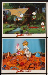 6z686 DUCKTALES: THE MOVIE 8 8x10 mini LCs '90 Walt Disney, Scrooge McDuck, Huey, Dewey & Louie!