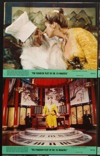 6z746 FIENDISH PLOT OF DR. FU MANCHU 8 8x10 mini LCs '80 great images of Asian Peter Sellers!