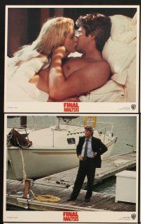 6z751 FINAL ANALYSIS 8 8x10 mini LCs '92 Richard Gere with sexy Kim Basinger & Uma Thurman!