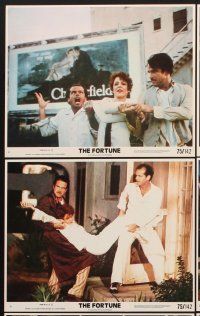 6z622 FORTUNE 10 8x10 mini LCs '75 Jack Nicholson & Warren Beatty, Stockard Channing!