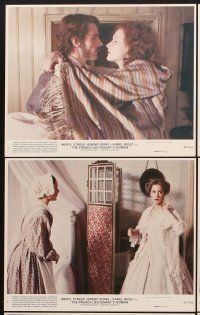 6z786 FRENCH LIEUTENANT'S WOMAN 8 8x10 mini LCs '81 Jeremy Irons, Meryl Streep, Harold Pinter