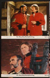 6z837 MAN WHO WOULD BE KING 8 8x10 mini LCs '75 Sean Connery, Michael Caine, directed by John Huston