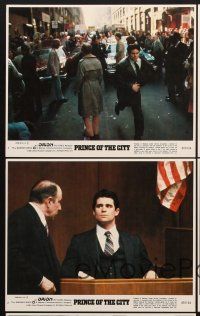 6z946 PRINCE OF THE CITY 5 8x10 mini LCs '81 directed by Sidney Lumet, Treat Williams!
