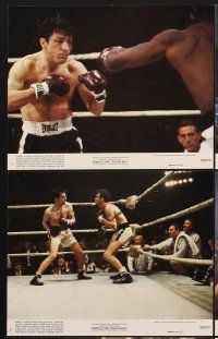 6z864 RAGING BULL 8 8x10 mini LCs '80 Martin Scorsese boxing classic, Robert De Niro in the ring!