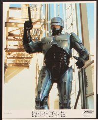 6z867 ROBOCOP 2 8 8x10 mini LCs '90 cyborg policeman Peter Weller, sci-fi sequel!