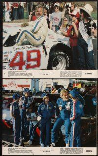 6z876 SIX PACK 8 8x10 mini LCs '82 race car driver Kenny Rogers, young Diane Lane!
