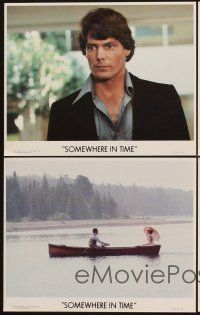 6z966 SOMEWHERE IN TIME 4 8x10 mini LCs '80 Christopher Reeve & beautiful Jane Seymour!