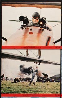 6z898 VON RICHTHOFEN & BROWN 8 8x10 mini LCs '71 John Phillip Law, Don Stroud, WWI airplanes!