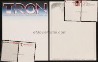 7a022 LOT OF 6 LETTERHEADS '63 - '82 Tron, A Star is Born, Shamus, Mickey One & more!