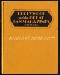 7a211 HOLLYWOOD & THE GREAT FAN MAGAZINES first edition hardcover book '70 Photoplay & many more!
