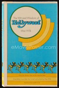 7a232 WIT & WISDOM OF HOLLYWOOD third edition hardcover book '71 great stories & anecdotes!