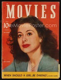 7a158 MODERN MOVIES magazine May 1942 portrait of pretty Hedy Lamarr starring in Tortilla Flat!