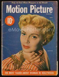 7a162 MOTION PICTURE magazine June 1948 great portrait of sexy Lana Turner by Eric Carpenter!