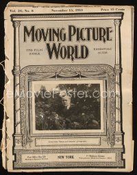 7a068 MOVING PICTURE WORLD exhibitor magazine November 13, 1915 lots of nearly 100 year-old ads!