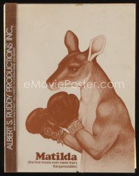 7a312 MATILDA script March 15, 1976, screenplay by Timothy Galfas!
