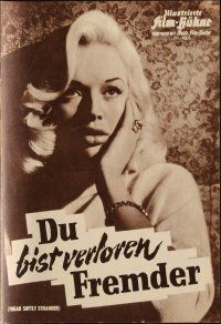 7a277 TREAD SOFTLY STRANGER German program '59 many different images of sexy Diana Dors!