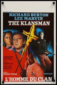 7b056 KLANSMAN Belgian '74 Lee Marvin, Richard Burton, it's a great place to live, if they let you!