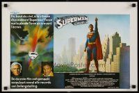7b060 SUPERMAN Belgian '78 comic book hero Christopher Reeve, Gene Hackman