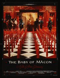 7b695 BABY OF MACON French 15x21 '93 directed by Peter Greenaway, Julia Ormond has a virgin birth!