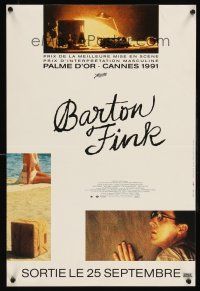 7b700 BARTON FINK advance French 15x21 '91 Coen Brothers, John Turturro, different images!