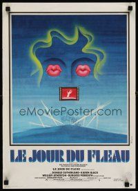 7b728 DAY OF THE LOCUST French 15x21 '75 John Schlesinger directed, Ferracci artwork!