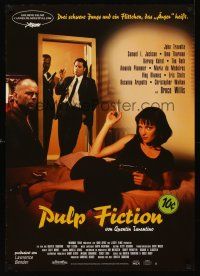 7b441 PULP FICTION German '94 Quentin Tarantino, Uma Thurman, Bruce Willis, Samuel L. Jackson!