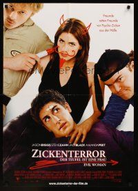 7b448 SAVING SILVERMAN DS German '01 Steve Zahn, Jack Black & Amanda Peet, Evil Woman!