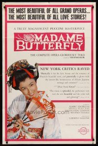 7b074 MADAME BUTTERFLY ItalEng 1sh R66 Madama Butterfly, Kaoru Yachigusa, Japanese opera!