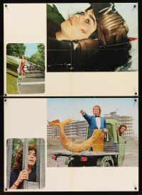 7b091 LA BABY SITTER 12 Italian photobustas '75 Sydne Rome, Maria Schneider in peril!