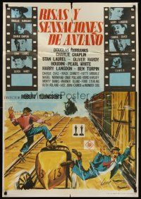 7b176 30 YEARS OF FUN Spanish '63 Charlie Chaplin, Buster Keaton, Laurel & Hardy, Harry Langdon!