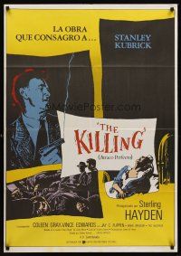 7b213 KILLING Spanish R86 directed by Stanley Kubrick, Sterling Hayden, sexy Marie Windsor & more!