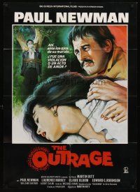 7b228 OUTRAGE Spanish R80s Paul Newman as a Mexican bandit in a loose remake of Rashomon!