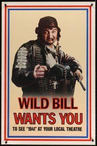 7c005 1941 teaser 1sh '79 Steven Spielberg, great image of John Belushi as Wild Bill!