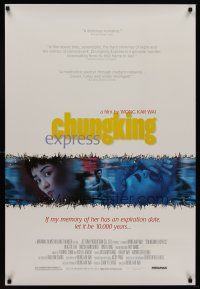 7c093 CHUNGKING EXPRESS 1sh '96 Kar Wai's Chong qing sen lin, Brigitte Lin, cool montage image!