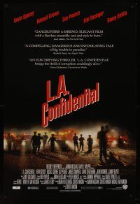 7c340 L.A. CONFIDENTIAL 1sh '97 Kevin Spacey, Russell Crowe, Danny DeVito, Kim Basinger