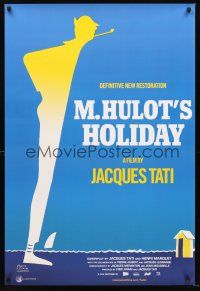 7c427 MR. HULOT'S HOLIDAY 1sh R09 Jacques Tati, Les vacances de Monsieur Hulot, Etaix art!