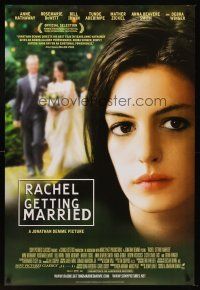 7c502 RACHEL GETTING MARRIED DS 1sh '08 giant headshot portrait of Anne Hathaway!