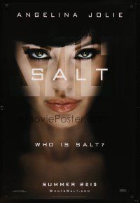 7c547 SALT teaser DS 1sh '10 portrait of sexy Angelina Jolie, Liev Schreiber!