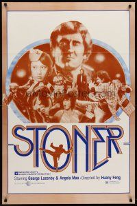 7c608 STONER 1sh '72 George Lazenby in title role, martial arts action!