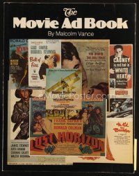 7d208 MOVIE AD BOOK first edition softcover book '81 contains many color poster & ad images!