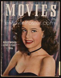 7d130 MODERN MOVIES magazine October 1946 sexy Gloria DeHaven in Summer Holiday by Nicholas Muray!