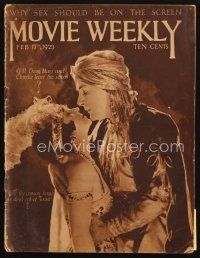 7d110 MOVIE WEEKLY magazine Feb 17, 1923 Kenneth Harlan & Miriam Cooper in The Girl Who Came Back!