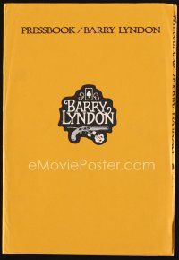 7d393 BARRY LYNDON pressbook '75 Stanley Kubrick, Ryan O'Neal, historical romantic war melodrama!