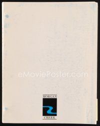 7d347 CHASERS script January 22, 1993, screenplay by Dan Gilroy, John Batteer, Rice & Gayton!