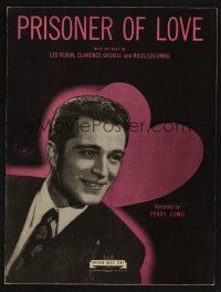 7d269 PRISONER OF LOVE sheet music '31 Robin, Gaskill, and Columbo, cool image of Perry Como!