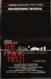 7d461 ONION FIELD pressbook '79 what happened was true, but the real crime is what happened after!