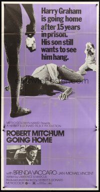 7e560 GOING HOME 3sh '71 ex-con Robert Mitchum's son wants to see him hang!
