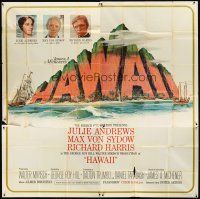7e032 HAWAII 6sh '66 Julie Andrews, Max von Sydow, Richard Harris, written by James A. Michener!